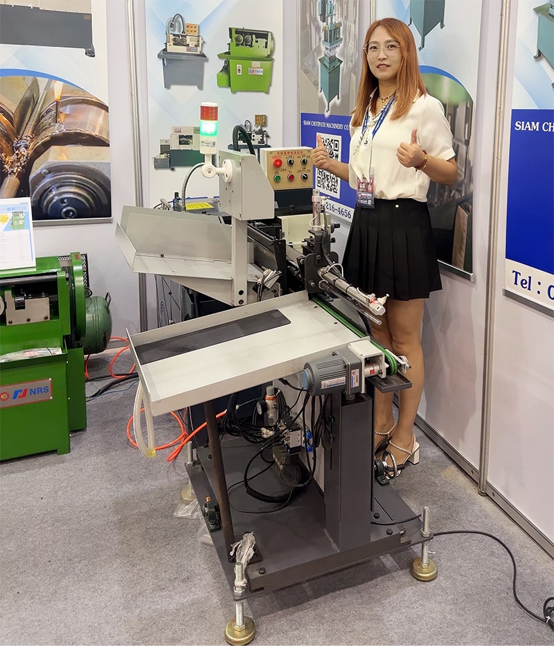 Hari ijezteko makina Thailandiako industriaren 2025 erakusketan